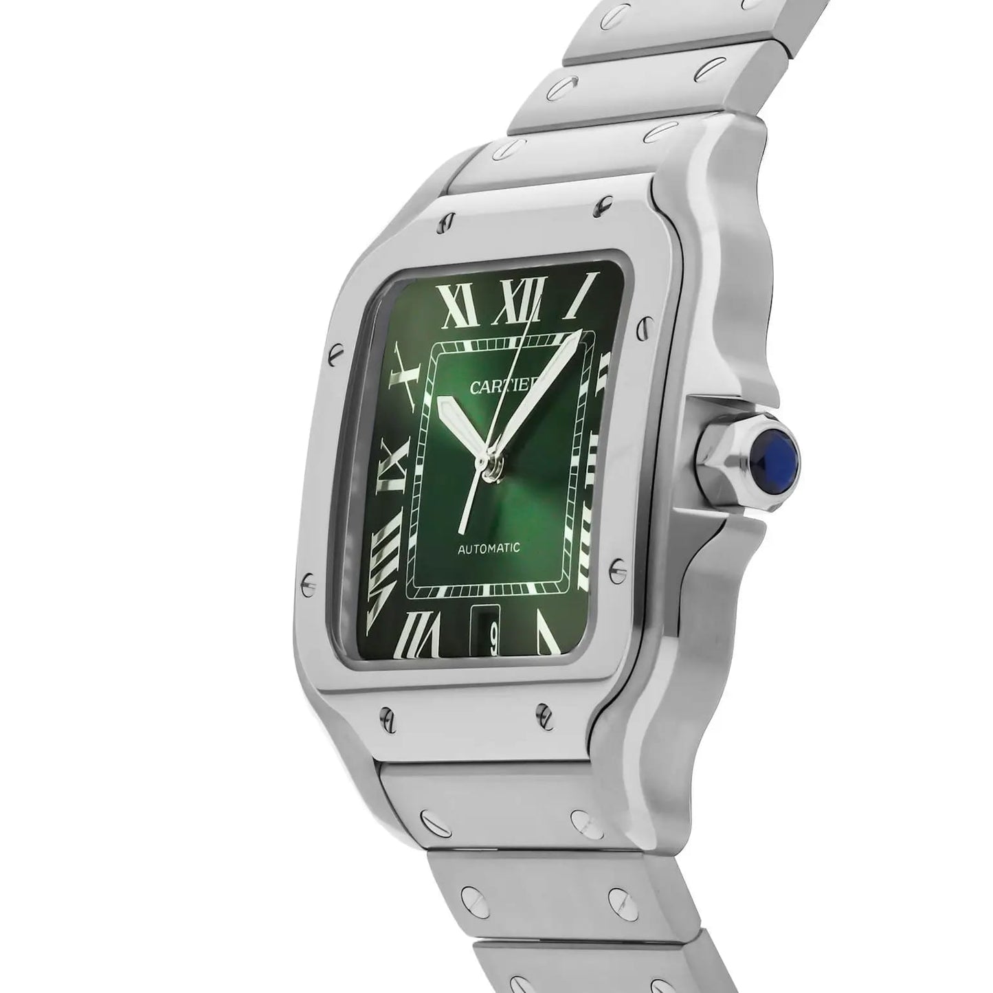 Cartier Santos Large Green Dial